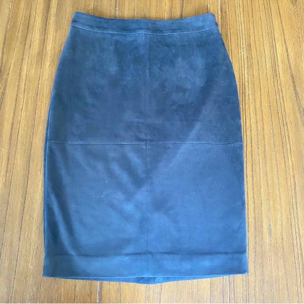 The Limited high rise blue pencil skirt
